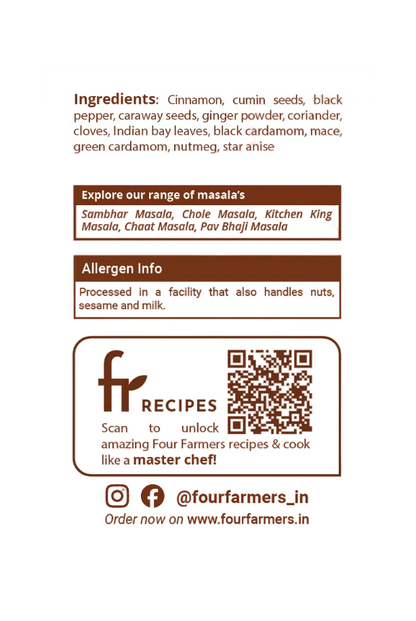 Signature Masala Collection - Combo of 6 Mixes - 100g Packs
