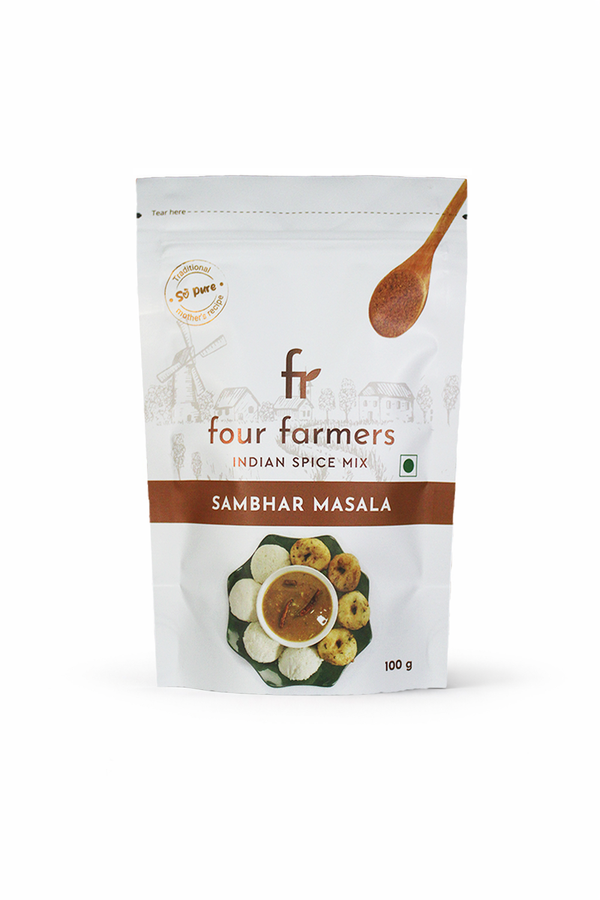 Sambhar Masala - Authentic South Indian Flavour, Freshly Roasted and Pure